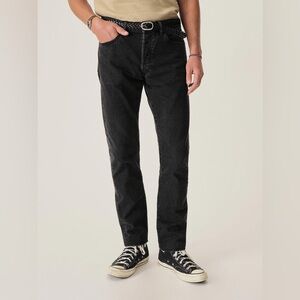 Buck Mason Maverick Black Straight-Leg Men's Japanese Denim